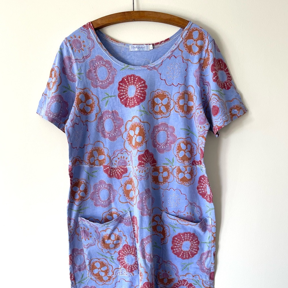 COPY - Fresh Produce Beach or Pool T-shirt Coverup Dress, Size L